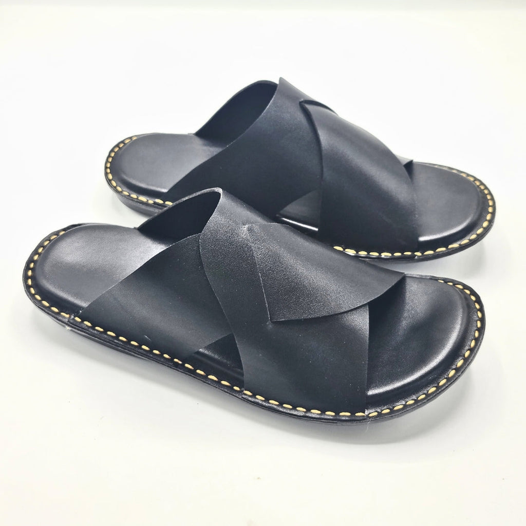 Handmade Slippers (Soft Sole Black GT)